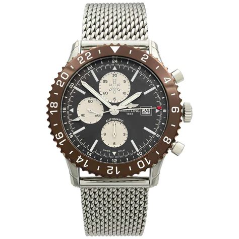 breitling chronoliner brown|Breitling chronograph for sale.